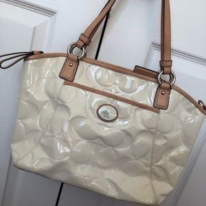 Off White Coach purse